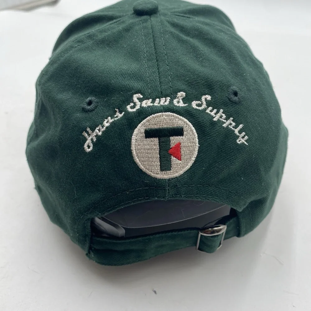 Top Flight Golf TourHat Green Strapback Adjustable Cleaned VGC